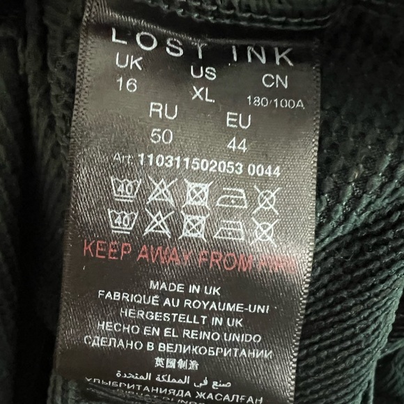 LOST INK Faux Wrap Dress 16 - Picture 6 of 8